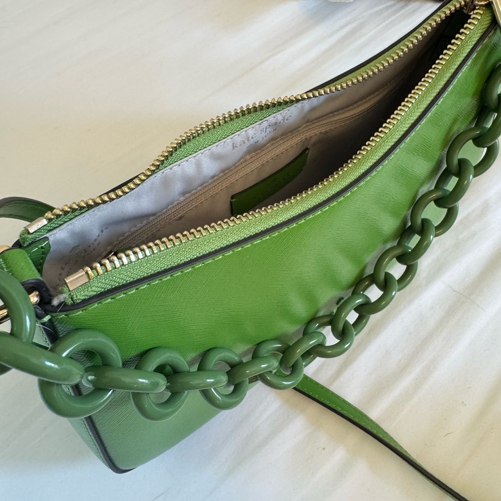 Kate Spade Lime Green Shoulder Bag - Picture 4 of 7